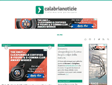 Tablet Screenshot of calabrianotizie.it